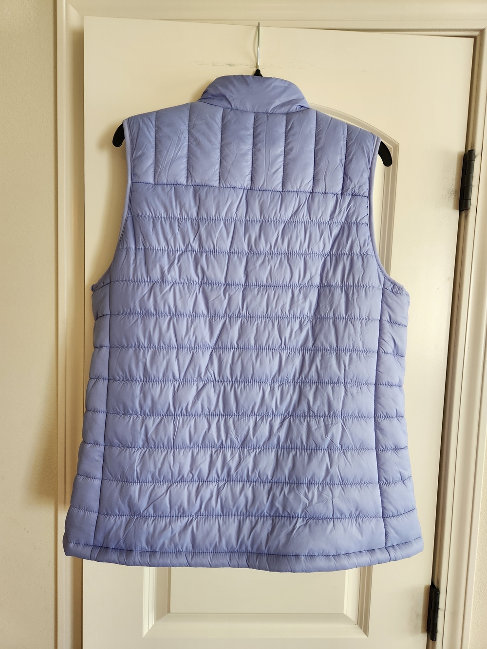Light Purple Quilted Women's Vest - Sleeveless Puffer Jacket - Picture 4 of 6